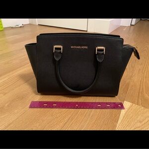 Michael Kors Black Satchel Bag